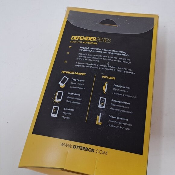 NIB Otter Box Defender Rugged Protection iPhone 4/4S Case Black Belt Clip - Picture 5 of 5